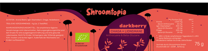 Dark Berry Pilz-Pulver (BIO aus Deutschland & Estland)