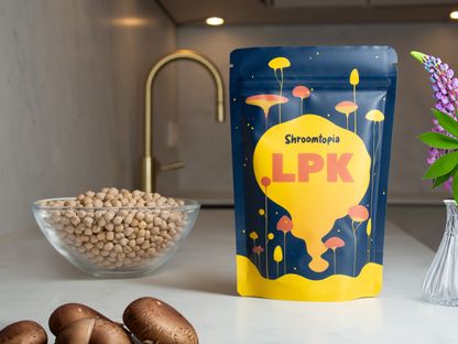 Vitalpilz Lupinen Pilz Kaffee - Close Up 